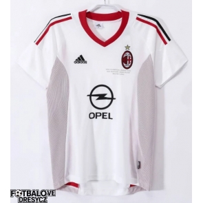 AC Milan 2002-2003 Retro Venkovní Dres Krátký Rukáv